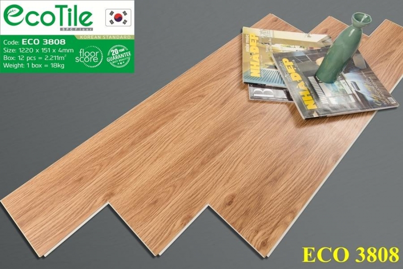 Sàn nhựa Eco 3808